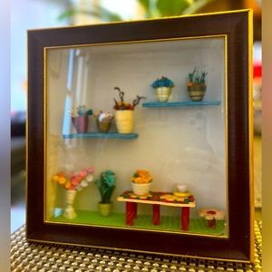 Shadow box, handmade